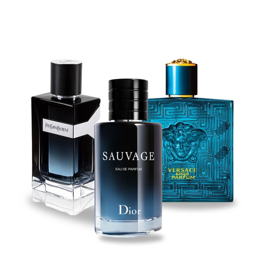 Dior SAUVAGE, Yves Saint Laurent Y MEN and Versace EROS (Copy)